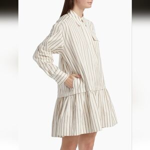 A.L.C. | Brooke Striped Cotton Shirtdress